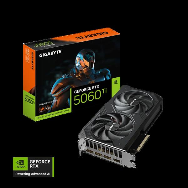 GIGABYTE RTX 5060TI WINDFORCE OC 16GB
